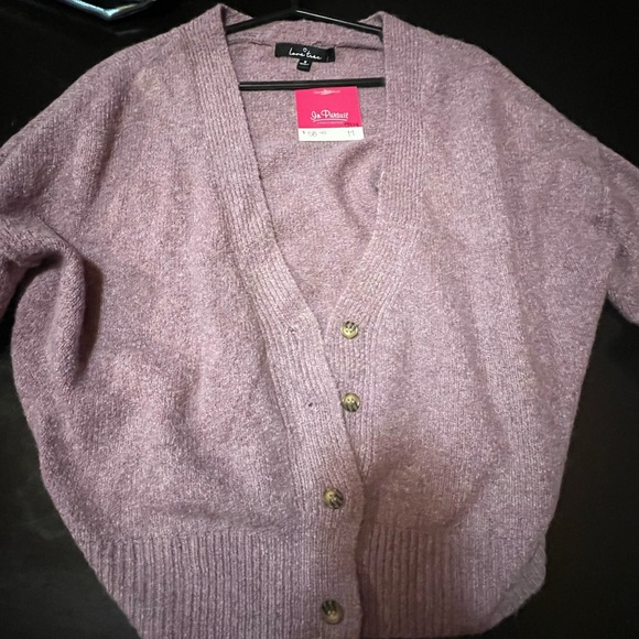 Purple cardigan - Picture 3 of 4